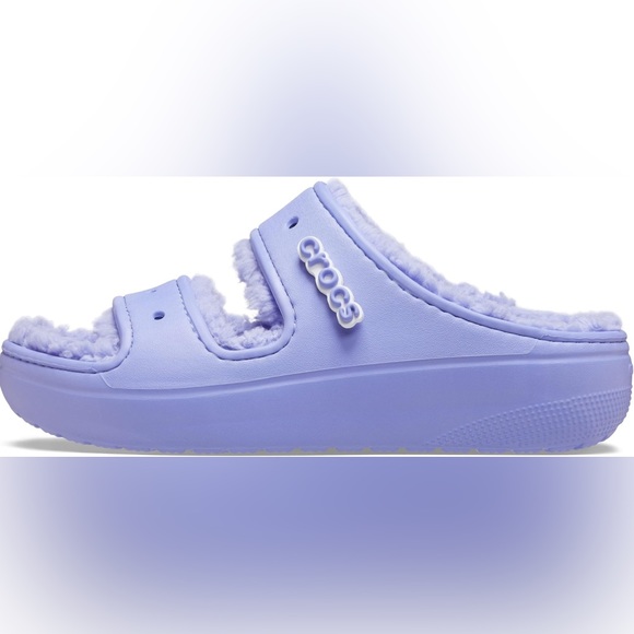 Crocs Unisex-Adult Classic Cozzzy Platform Sandals | Fuzzy Slippers Slide M6 W8 - Picture 2 of 5